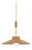 Mitzi Laudine 24.5 in. 1 Light Pendant in Aged Brass Finish For Sale