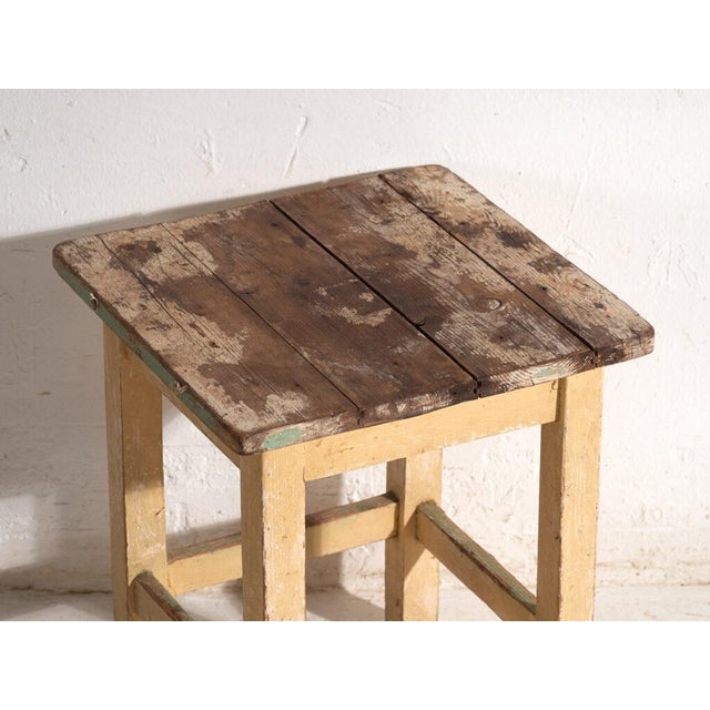 Mid 20th Century Bedside Tables in Pine Wood, Central Europe, 1940, Set of 2 For Sale - Image 5 of 11