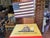 Vintage American 250th Birthday Celebration Tableware and Decorations; Leo Ward Blue Glasses, Pewter, Flags, Eagles and Red, White and Blue Decor For Sale - Image 4 of 18