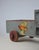 French Folk Art Handmade Wooden Toy Car, Late 1930s For Sale - Image 10 of 14