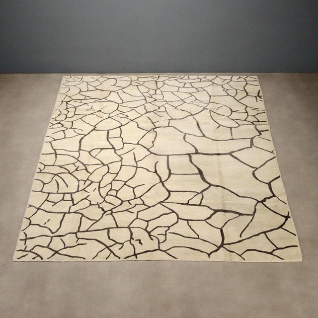 Italian Cretto Sartori Rug in Wool For Sale - Image 3 of 8