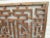 Chinese Geometric Wood Carved Wall Panel For Sale In San Francisco - Image 6 of 10