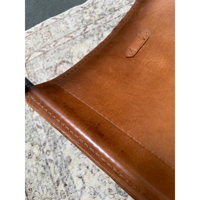 Brown Four Hands Emmett Sling Chair For Sale - Image 8 of 12
