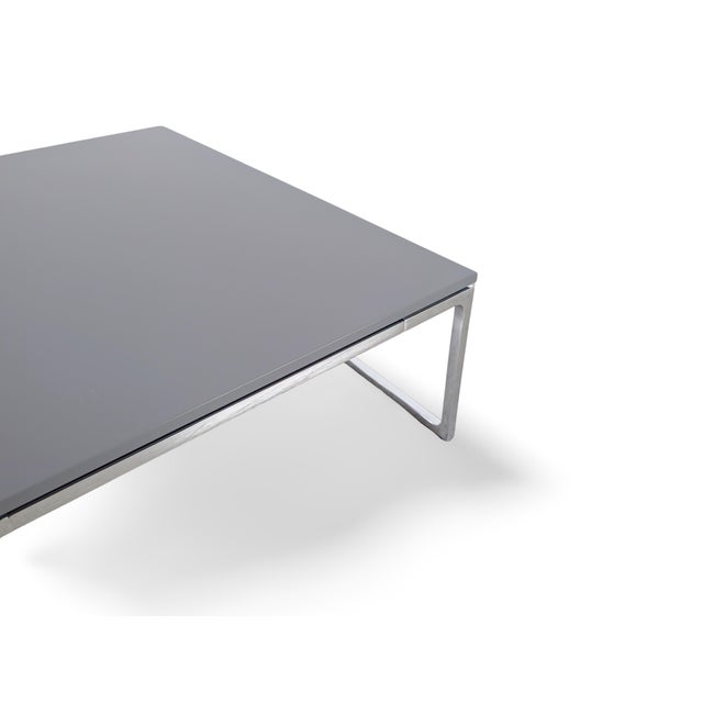 MDF and Chrome-Plated Mell Coffee Table from Cor For Sale - Image 6 of 8
