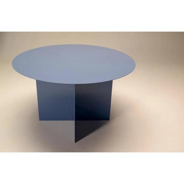 Contemporary Across Round Dining Table by Secondome Edizioni For Sale - Image 3 of 9
