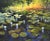 Barbara Applegate (American, b. 1954) Impressionist Water Lilies For Sale - Image 10 of 15