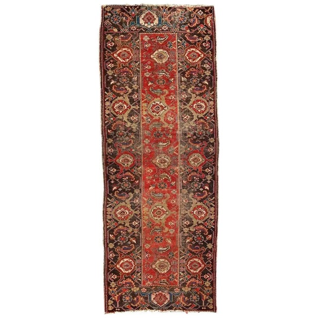 Antique Wool Malayer Runner For Sale - Image 16 of 16
