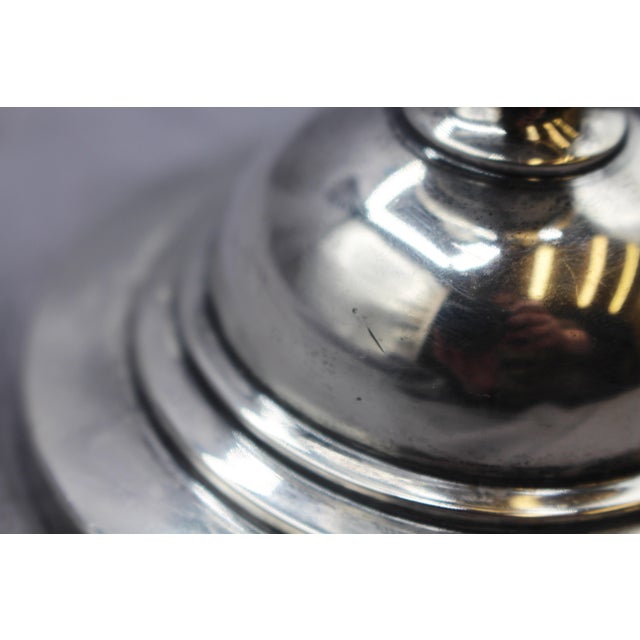 Silver Art Deco Period Sterling Silver Rose Vase by the Watson Company For Sale - Image 8 of 8