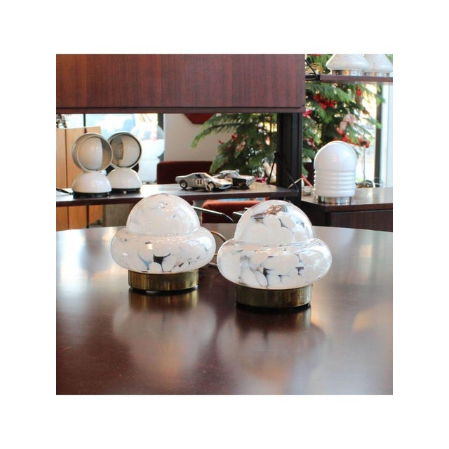 Mushroom Lamps, 1970s, Set of 2 For Sale - Image 3 of 11