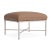 Brown Jordan Venetian Ottoman, Dove frame with Fusion Clay fabric For Sale - Image 12 of 12