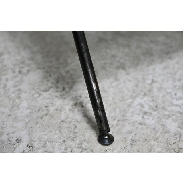 Brown Imitation Leather Lounge Chair, 1950s For Sale - Image 11 of 17