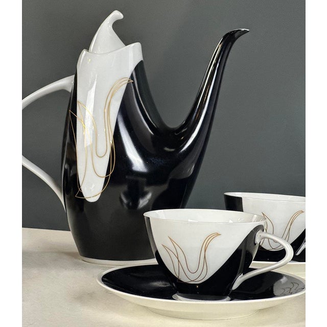 1950s Elka Coffee Service by Jaroslav Ježek, 1958, Set of 8 For Sale - Image 5 of 13