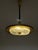 Mid-Century Modern Retractable Metal and Pressed Glass Pull Down Pendant Lamp, 1960s For Sale - Image 6 of 16