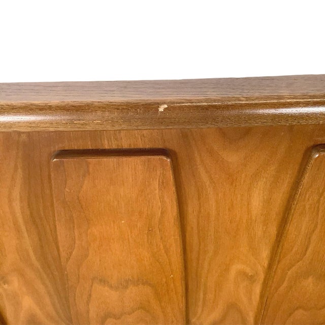 Mid-Century Modern Walnut Headboard, Queen For Sale - Image 9 of 12