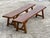 Wood Vintage Wood Benches, 1960s, Set of 2 For Sale - Image 7 of 7