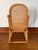 Vintage Thonet Style Bentwood and Cane Rocking Chair For Sale - Image 9 of 11