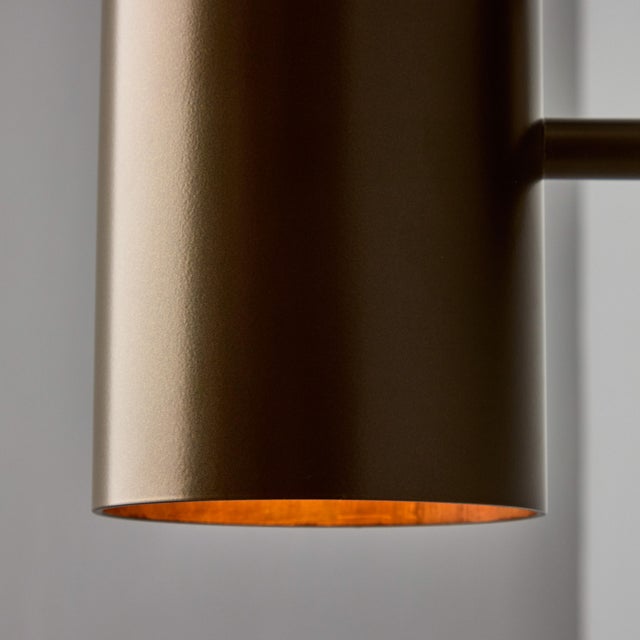 Large Hans-Agne Jakobsson C627 'Rulle' Outdoor Sconce in Painted Brown For Sale - Image 12 of 12
