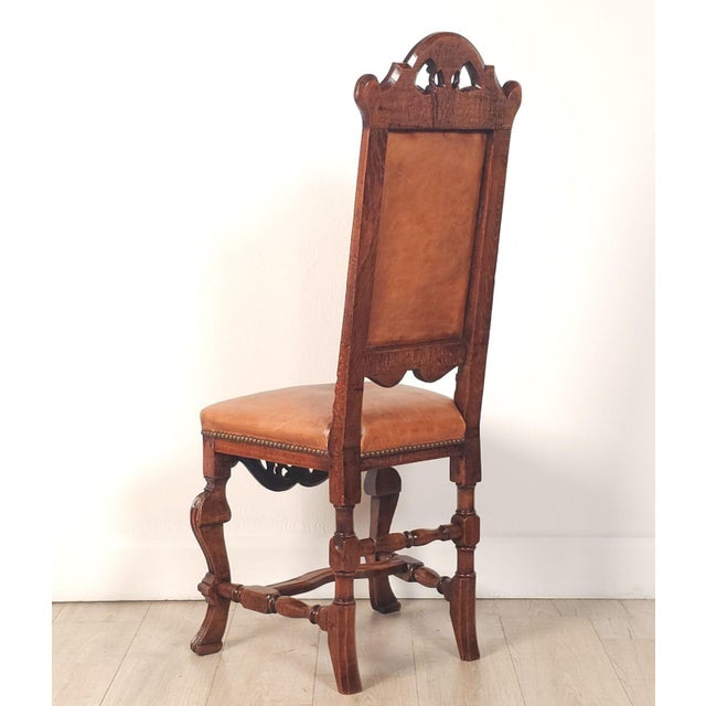 Norwegian Baroque Chair, Circa 1700 For Sale In San Francisco - Image 6 of 11