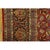 1940s 1940s Red Rust Floral Medallion Antique Kashan Mohtasham Knotted Wool Carpet Rug For Sale - Image 5 of 7