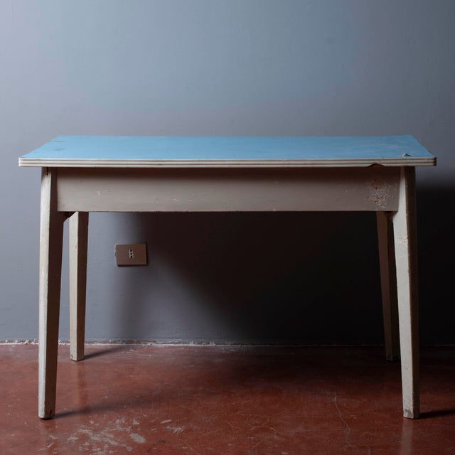 Unrestored Vintage Kitchen Table For Sale - Image 10 of 18