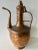 A 19th century large-scale solid copper ewer with hinged lid, made in French/Spanish style. Origin unknown.