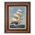 Late 20th Century Majestic Tall Ship Original Oil Painting on Canvas – Signed Hoffman – Framed For Sale