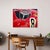 Early 21st Century 1954 Ferrari 750 Monza by Shan Fannin | Acrylic on Canvas Interior view of a classic race car. For Sale - Image 5 of 5