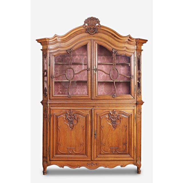 Large Original Display Cabinet, Around 1770, Aachen-Lüttich For Sale - Image 10 of 10
