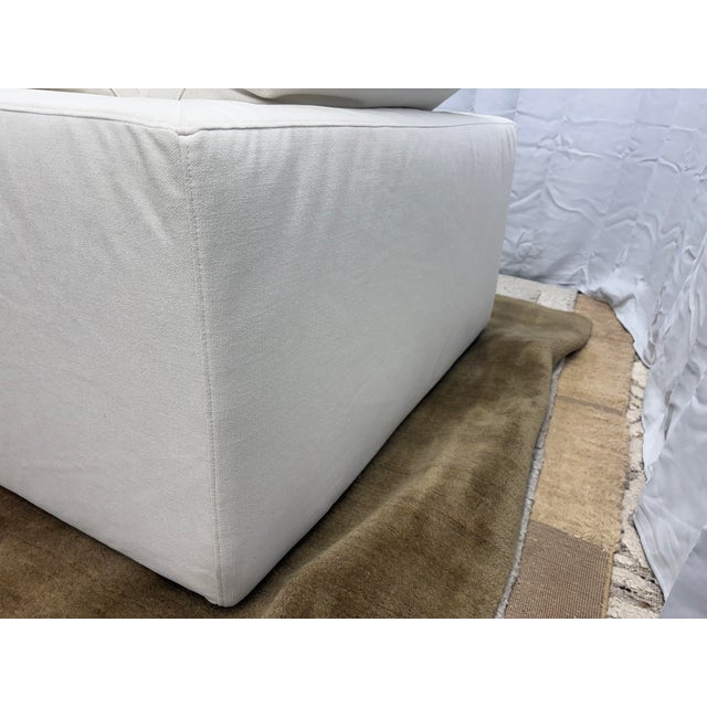 Rh Cloud® Chair — Classic 40" | Natural Performance Linen For Sale - Image 17 of 18