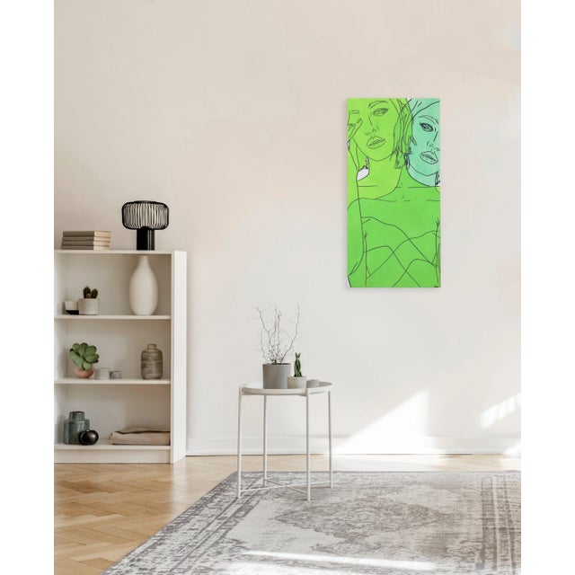 Textile "Untitled (Spring Iii)" Original Artwork by Hilary Bond For Sale - Image 7 of 9