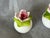 Vintage Porcelain Flower Salt and Pepper Shakers, a Pair For Sale In New York - Image 6 of 11