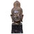 Ancient Buddha Head Sculpture, 19th Century, Bronze and Marble For Sale - Image 5 of 5