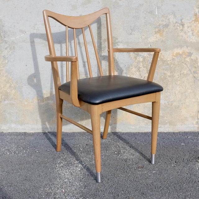 Mid Century Modern Keller "Valkerie" Dining Table & 6 Chairs by Edmond