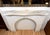 Antique Victorian Arched Carrara Marble Fireplace Mantel For Sale - Image 9 of 13