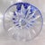 Glass 1960s Blue Cut to Clear Stemware For Sale - Image 7 of 7