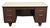 Traditional Vintage Mid Century All Steel Tanker Office Desk For Sale - Image 3 of 9