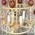 Vintage Coastal Painted Metal Pineapple Chandelier For Sale - Image 10 of 13