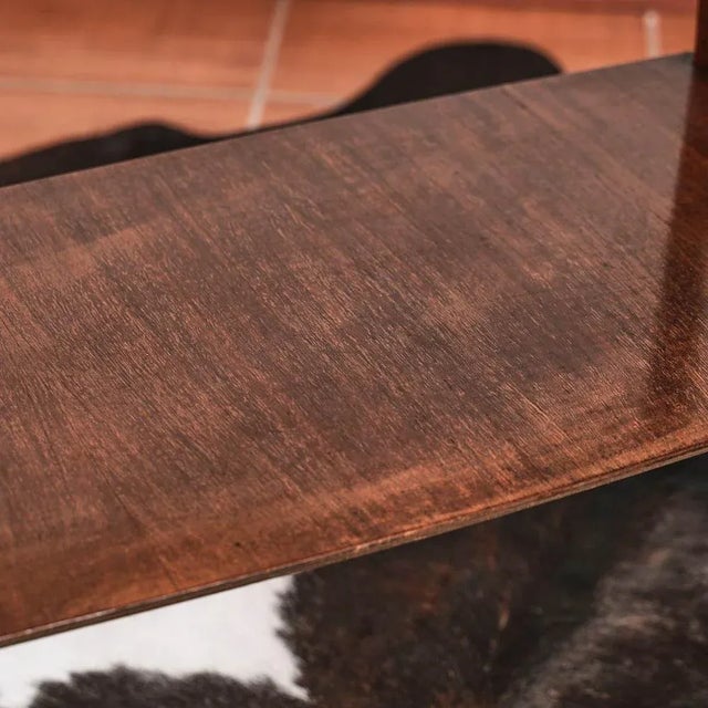 Vintage Brown Table, 1960s For Sale - Image 5 of 8