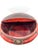 Asian Antique Asian Red Lacquered Wood Covered Rice Bowl With Metal Hardware For Sale - Image 3 of 10