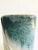 1980s Vintage Embossed Blue Fade Vase For Sale In San Francisco - Image 6 of 10