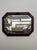 Arts & Crafts Antique Arts and Crafts Long Octagonal Beveled Oak Mirror. For Sale - Image 3 of 8