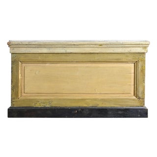 French 19th Century Painted Shop Counter For Sale
