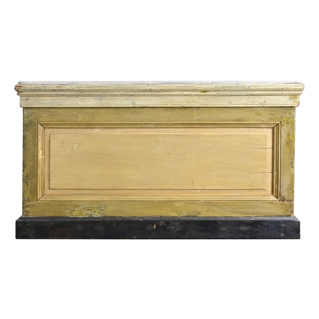 French 19th Century Painted Shop Counter For Sale