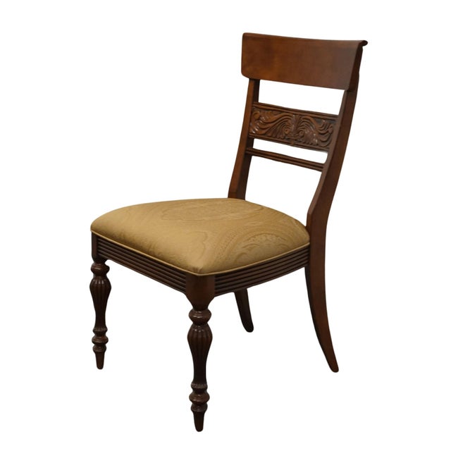 ETHAN ALLEN British Classics Collection Early American Traditional Dining Side Chair 29-6500 36.5" High 21.5" Wide 25"...