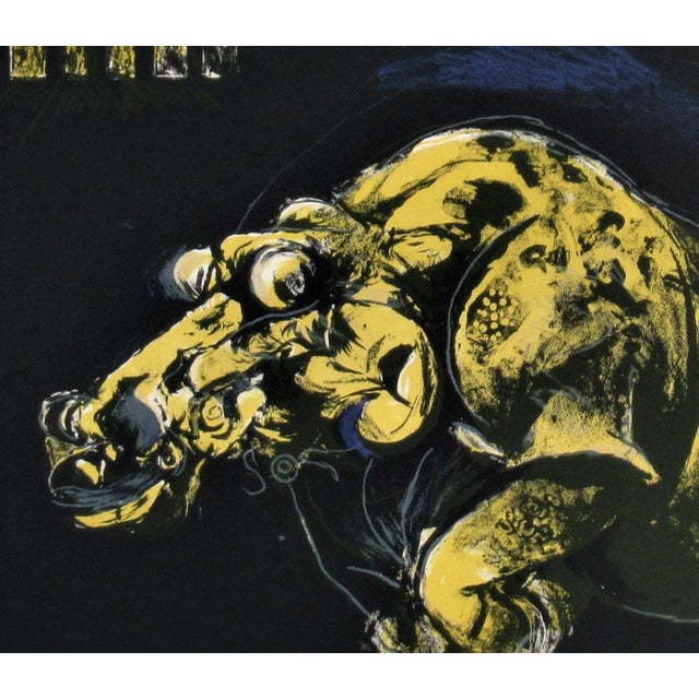 Graham Sutherland, "Chained Beast" from the suite "Bestiary and some Correspondences" For Sale - Image 4 of 7