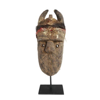 Antique African Tribal Toma Passport Mask For Sale