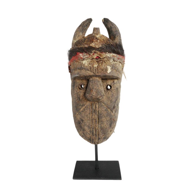 Antique African Tribal Toma Passport Mask For Sale