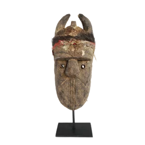 Antique African Tribal Toma Passport Mask
