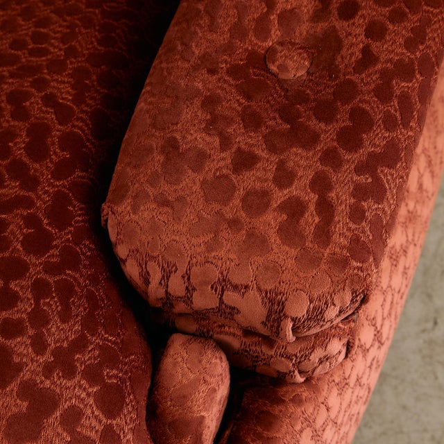 Lounge Chair in Velvet For Sale - Image 6 of 18