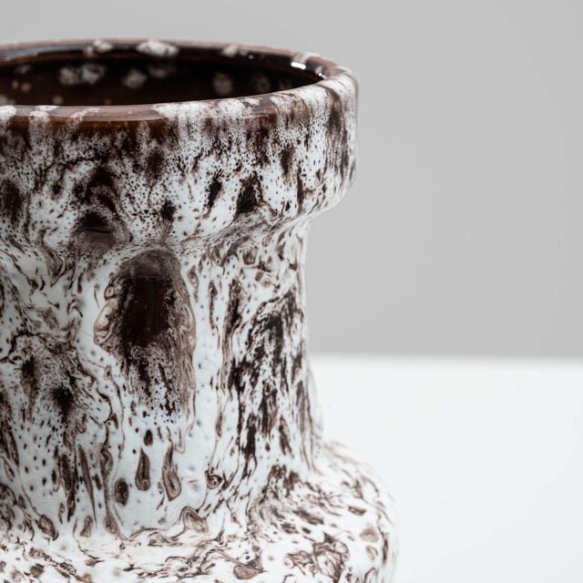 1960s 1960s German "W. Germany" Ceramic Vase For Sale - Image 5 of 18